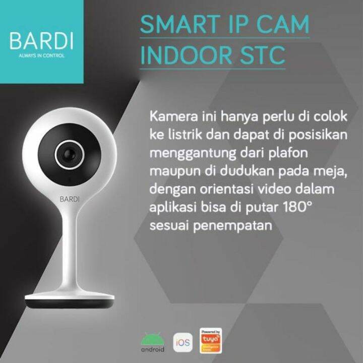 smart indoor static ip camera