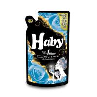 ผลิตภัณฑ์ปรับผ้านุ่ม Haby ฮาบี้ ชนิดซอง สีชมพู ( สมาร์ท &amp; เฟรช ) ขนาด 590 ml.