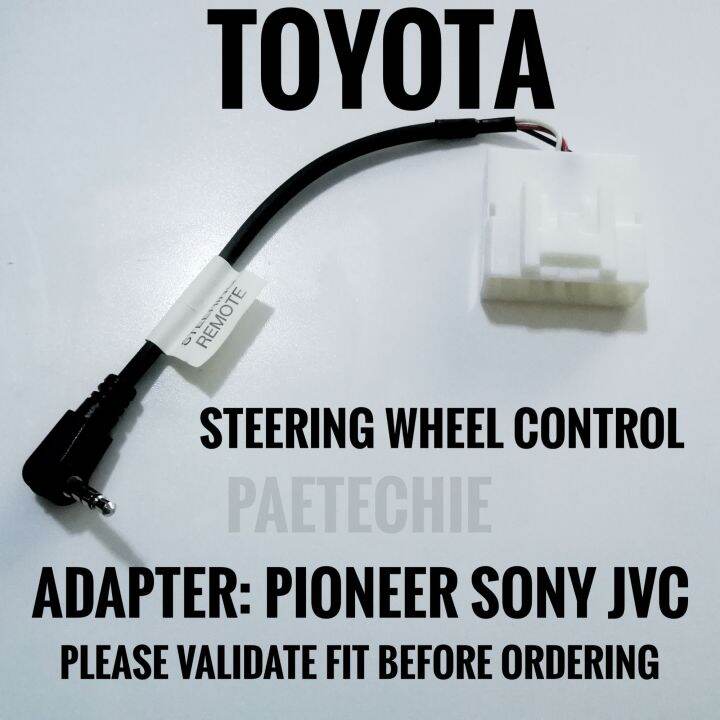 28Pin Toyota Steering Wheel Control Controller Adapter for Pioneer JVC