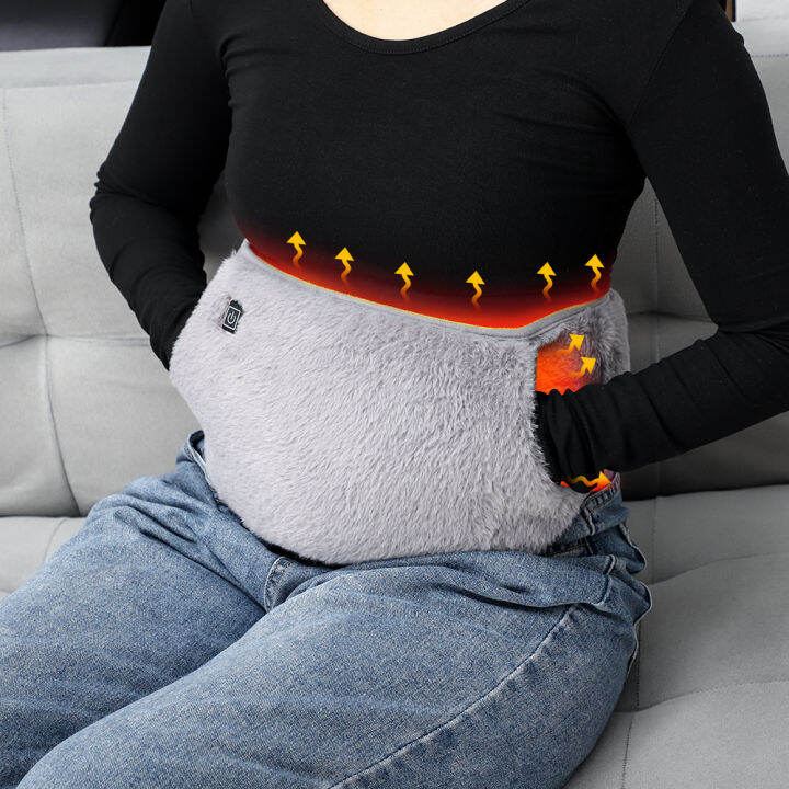 Menstrual Heating Pad with Hand Warmer Warm Uterus Belt Electric