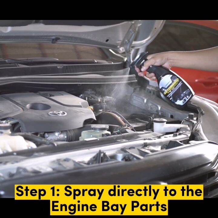 Automobio Waterless Engine Detailer Car Engine Cleaner Engine Wash