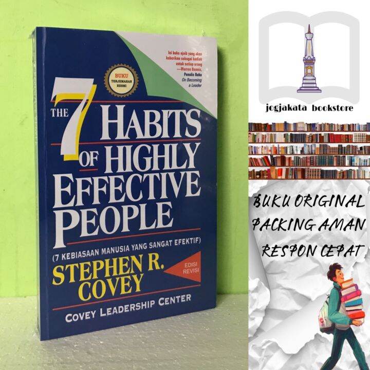 Buku The 7 Habits Of Highly Effective People - 7 Kebiasaan Manusia Yang ...