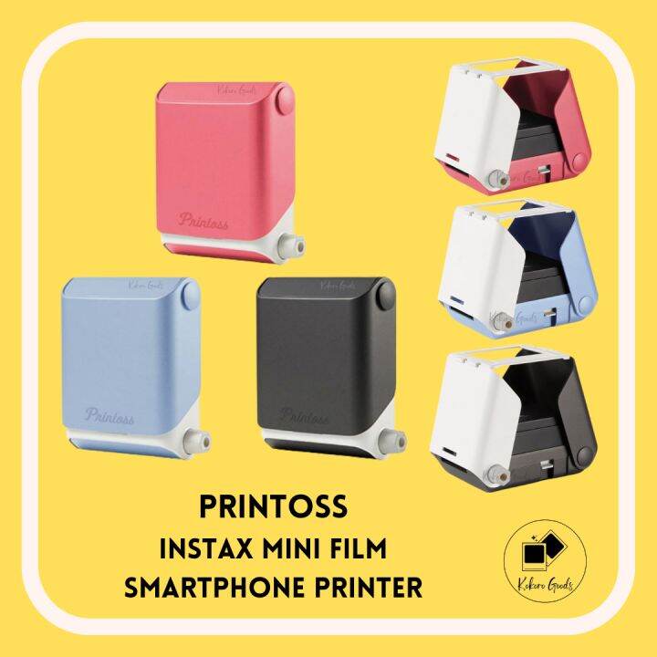 Printoss Smartphone Instax Mini Printer with Free films (not camera