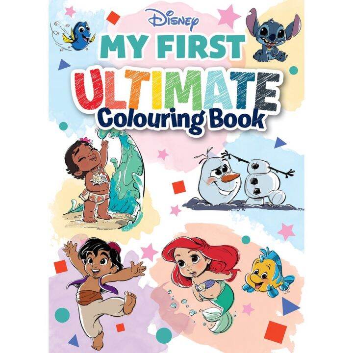 Disney - My First Ultimate Colouring Book (includes Little Mermaid