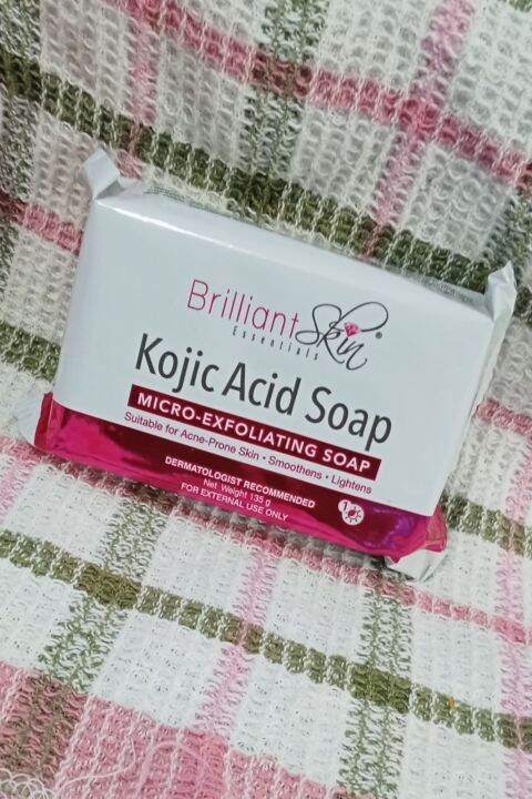 Brilliant Skin Kojic Acid Soap 135g | Lazada PH