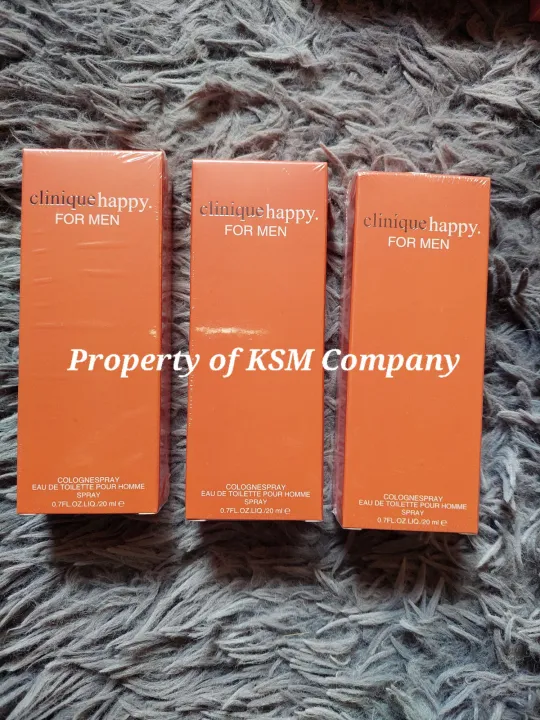Tester Perfume 20ml, Authentic Scent is Happy for Men, Bought from