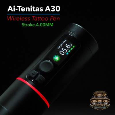 เครื่องสักไร้สาย ai-tenitas A30 Wireless Tattoo Machine