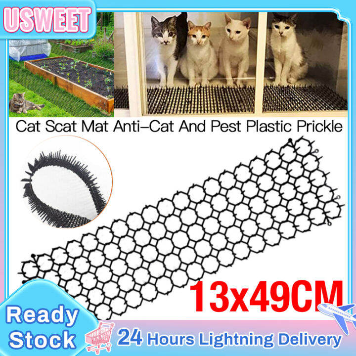 49*13CM Cat Scat Mat Anti-Cat And Pest Plastic Prickle Strip Network ...