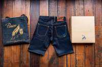 Pinion​Denim​ 15oz ขาสั้น​ชาย​ (งาน​ลิขสิทธิ์​แท้)​