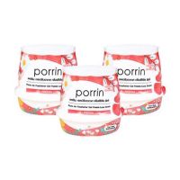 เจลปรับอากาศ PORRIN FREESIA LUXE 180 กรัม แพ็ก 3 ชิ้น. AIR FRESHENER GEL PORRIN FREESIA LUXE 180G PACK3