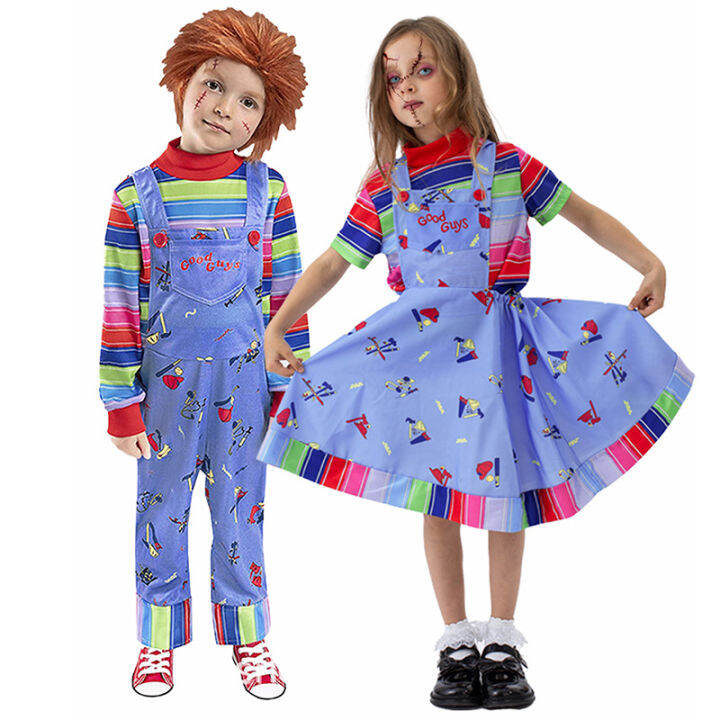 Kids Toy Store Chucky Halloween Costume for Girls, Child's Play Toddler