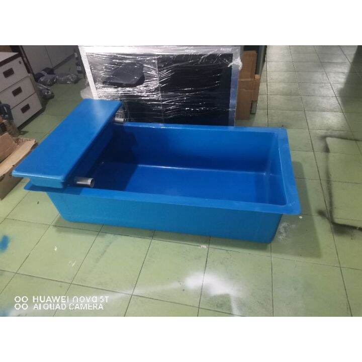 Fiberglass Tank(L4'xW2'xH1') and Filter Box (2feet) | Lazada