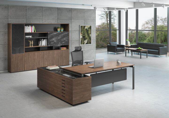 Boss Office Desk Modern Minimalist and Magnificent Office Desk for Boss
