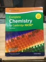 [EN] หนังสือภาษาอังกฤษ Complete Chemistry for Cambridge IGCSE RG Student book (Third edition) 3rd Edition