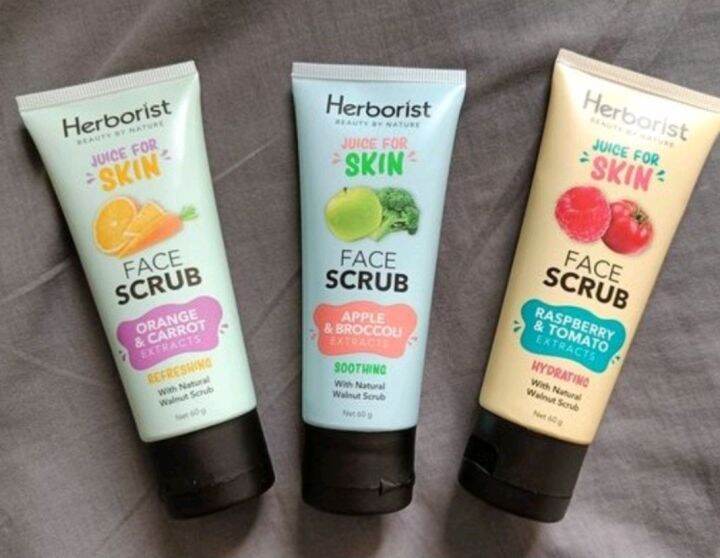 Herborist Face Scrub 60g Varian Lengkap Sabun Cuci Muka Lazada Indonesia
