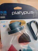 PLATYPUS. DOULOCK CAP 0.75L/25oz  ถุงใส่น้ำขนาด 0.75ลิตร ฝาแบบล๊อค2ชั้น พร้อมคลิปแขวนล๊อคสะดวก สามารถม้วนเก็บได้