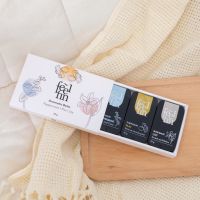 FeelFin Box Set(รุ่นล่าสุด) Aroma Balm รุ่นBlack ได้ทั้ง 3 กลิ่น 3 ตลับ ครบกล่อง