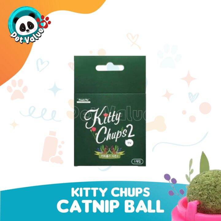 Kitty Chups Catnip Ball / Cat Candy Lazada PH
