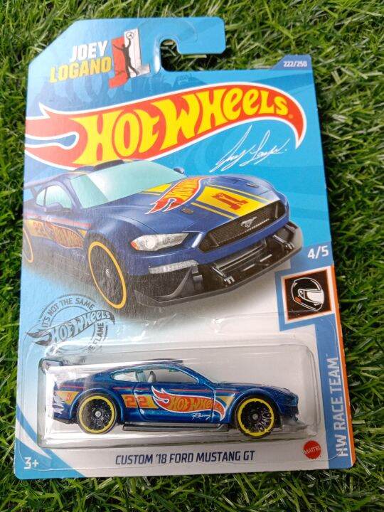 Hot wheels: Custom '18 Ford Mustang GT blue | Lazada PH