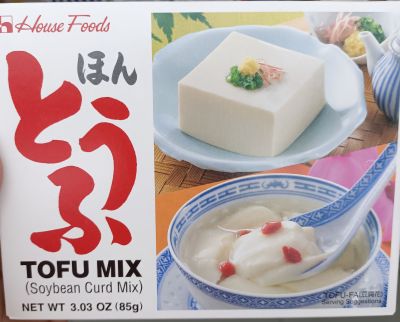 TOFU MIX(Soybean Curd Mix)(HOUSE) โตฟุ มิกซ์ (ผงทำเต้าหู้สำเร็จรูป) (ตราเฮ้าส์)