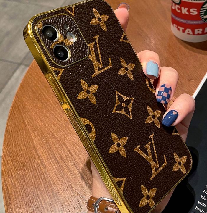 Louis Vuitton Brown iPhone 13 12 11 Case - Louis Vuitton Case