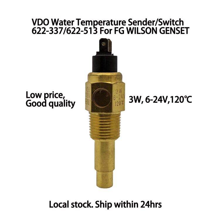 Water Temperature Sender 622337 622513 Alarm Switch 3/8NPT 105 VDO