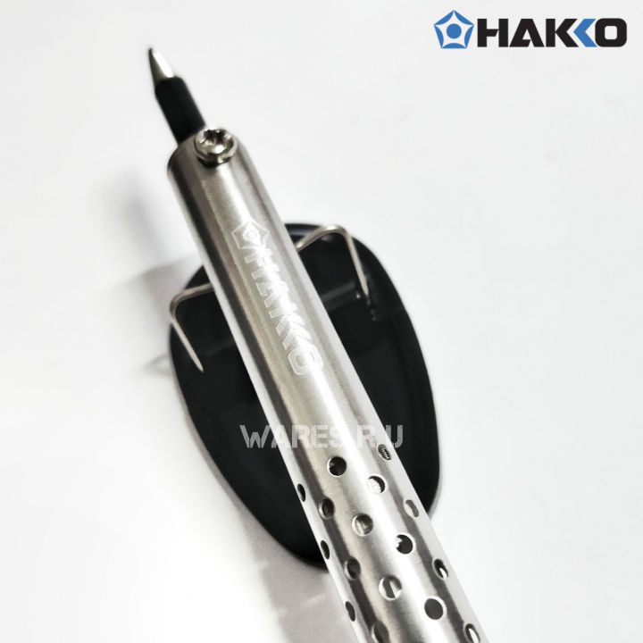 hakko-red-no-502f-503f-v22-หัวแร้งบัดกรีแบบแช่-ด้ามปากกา-40-60watt-max