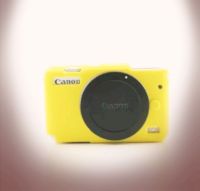 CAMERA CASE SILICONE CANON M10 YELLOW เคสกันกระเเทกกล้อง (1211)