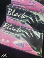 ถุงมือ Dispasable Black Nitrile (สีดำ)