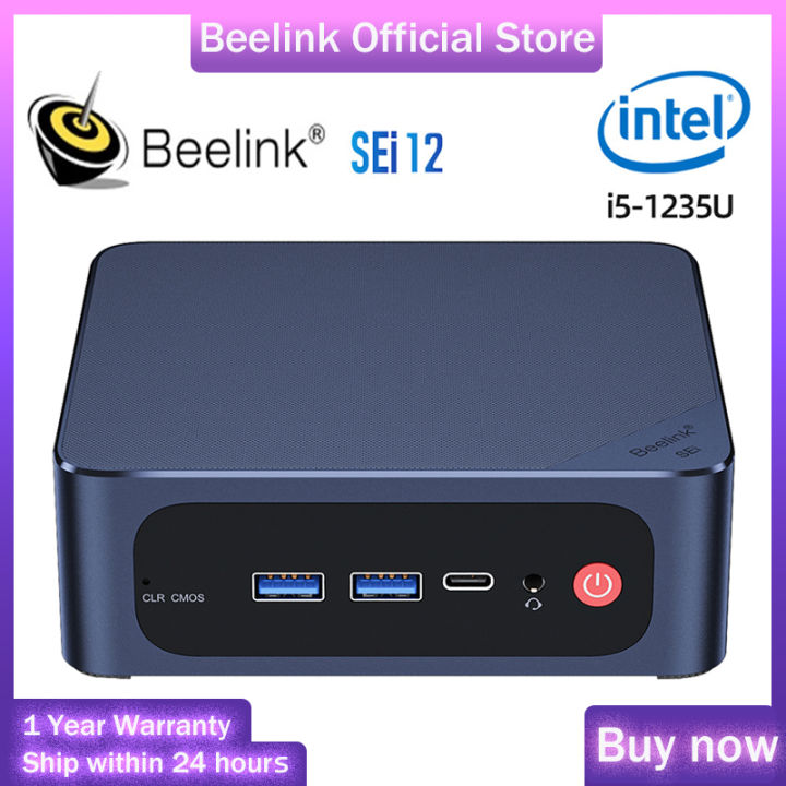 SEi12 i5-12450H Intel 12 Gen Mini PC max Turbo Frequency up to 4.4Ghz –  Beelink