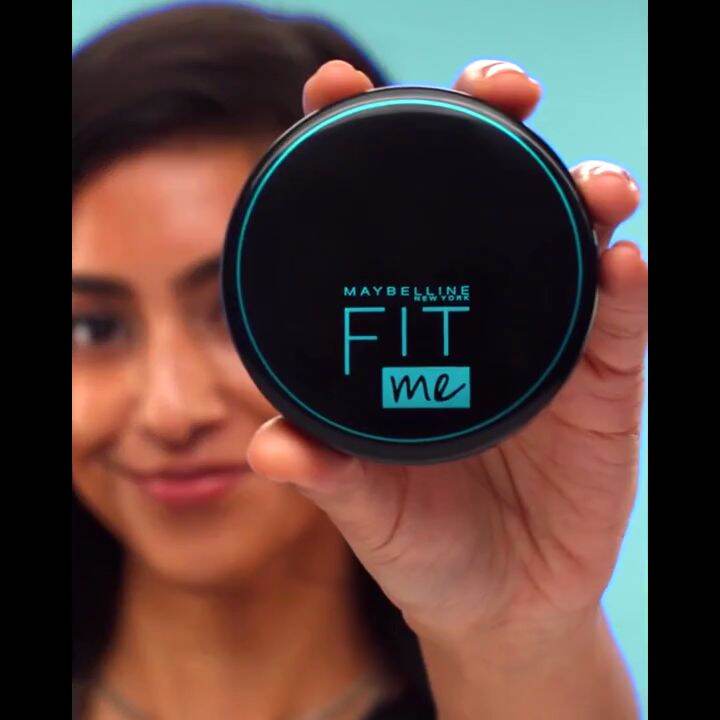 Maybelline Fit Me Matte Poreless 16 Hour Oil Control Compact Powder Make Up Bedak Padat Tahan 0432