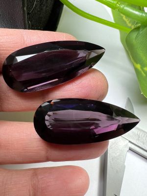 Purple 16x37mm 2 pieces 80 cts