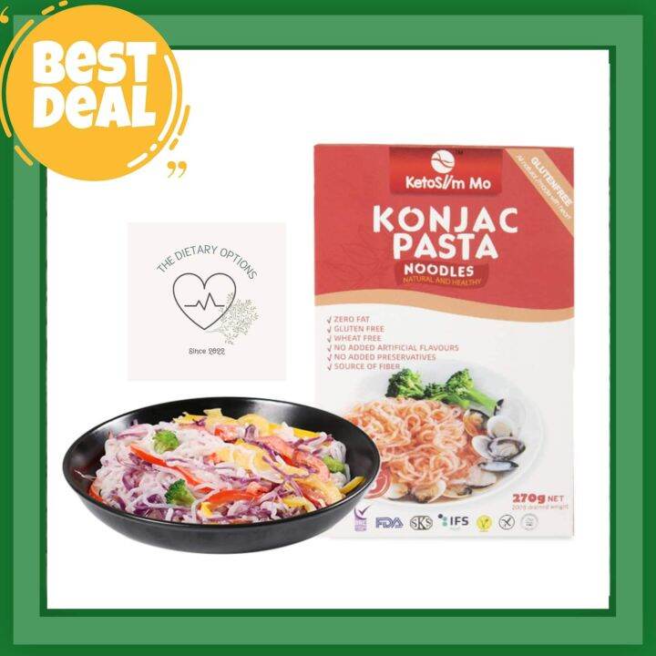 Shirataki/ Konjac Wet Pasta Spaghetti (Keto Pasta) 270g Lazada PH