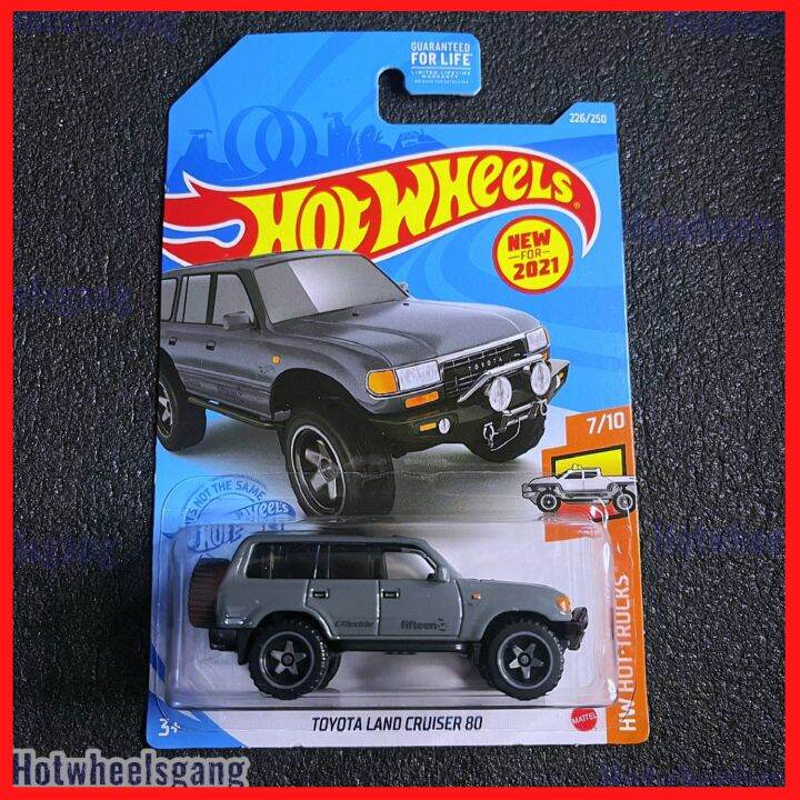 Hot Wheels Off Road Toyota Land Cruiser 80 SUVs 1st Edition US Card