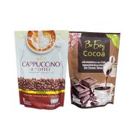 กาแฟบีคอฟฟี่ นางบี+โกโก้ บีคอฟฟี่ BeEasy Cappuccino B Coffee    บีอีซี่ (ราคาต่อซอง)