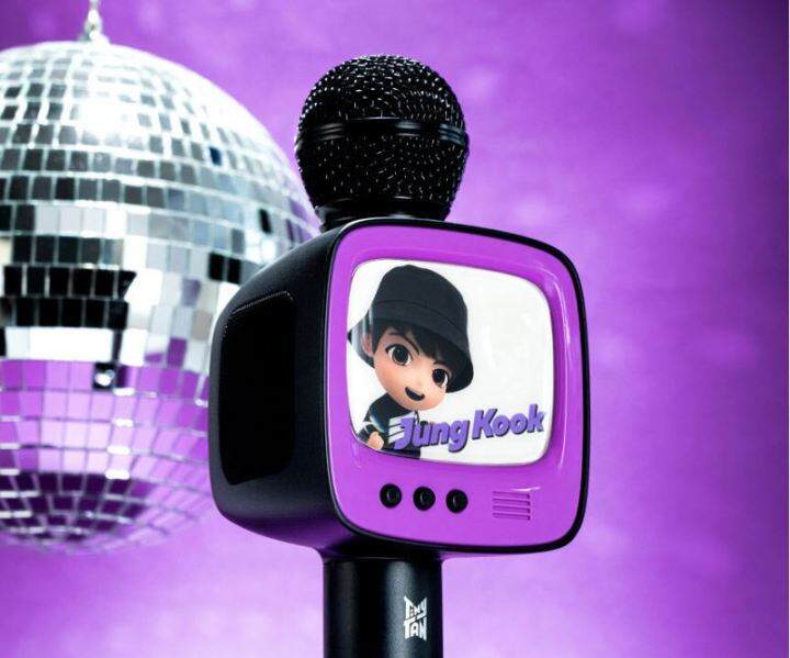 TINYTAN BTS Character Bluetooth Mic Speaker Karaoke Lazada