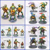 ?โมเดล นินจาเต่า Turtle Ninja ครบชุด 4 ตัว มี 2 แบบ ให้เลือก แบบ ตัวใหญ่ 16 cm. และ แบบ SD 12 cm. ดึงอาวุธออกมาเล่นได้ งานดี งานสวย?