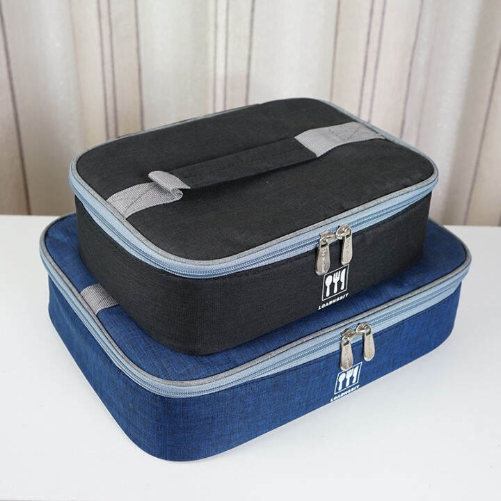 Flat Lunch Box Bag Thick Aluminum Foil Insulation Lunch Bag Primary