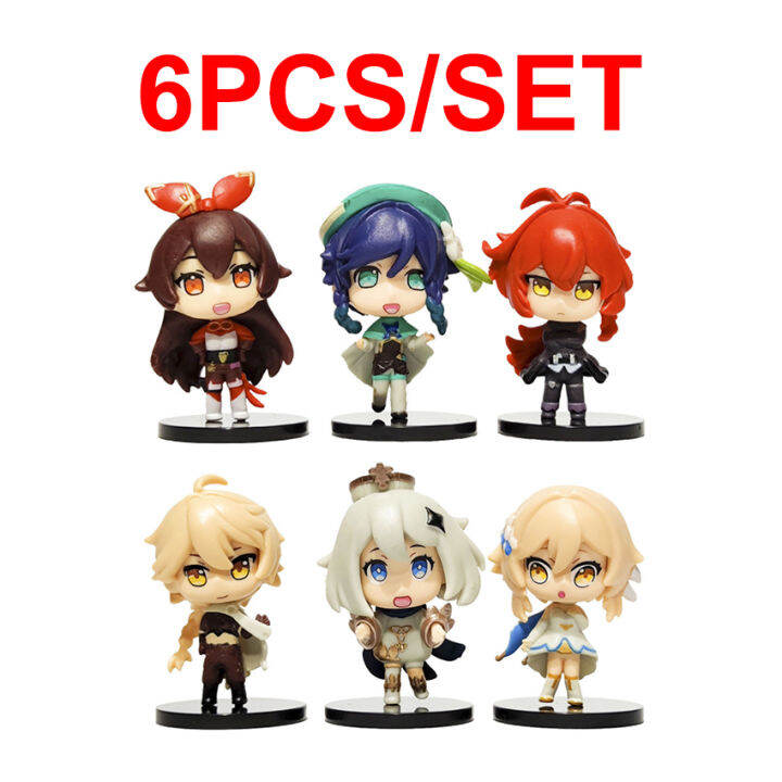 1Set Genshin Impact Battlefield Heroes Theme Series Anime Figure Blind ...