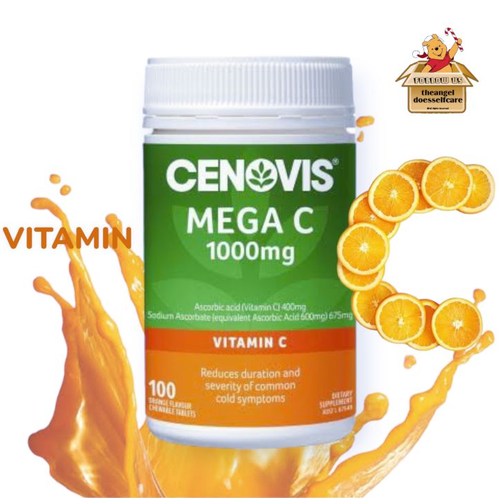 Cenovis MEGA Vitamin C 1000mg Chewable 100 Tablets | Lazada PH