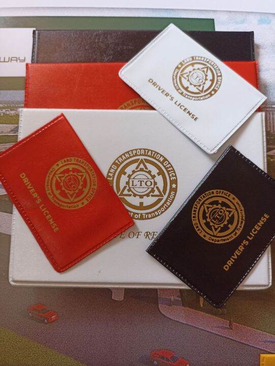 CERTIFICATE OF REGISTRATION AND DRIVER'S LICENSE CARD HOLDER BUNDLE