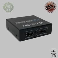 กล่องแยกจอ HDMI Splitter 1:2 THREEBOY ประกัน 1Y ตัวแปลง มัลติพอร์ต แปลงสัญญาณภาพ ตัวแปลงสัญญาณ ขยายสัญญาณ อุปกรณ์เชื่อมต่อ ฮับ HUB เคเบิลสวิตซ์ แปลงสัญญาณ สายเชื่อม เเยกสัญญาณ ตัวกระจายสัญญาณ