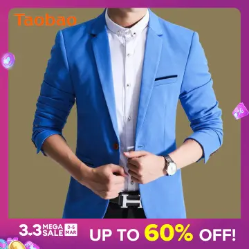 Men's New Suit Jacket Korean Fashion Velvet High Quality Male Suit