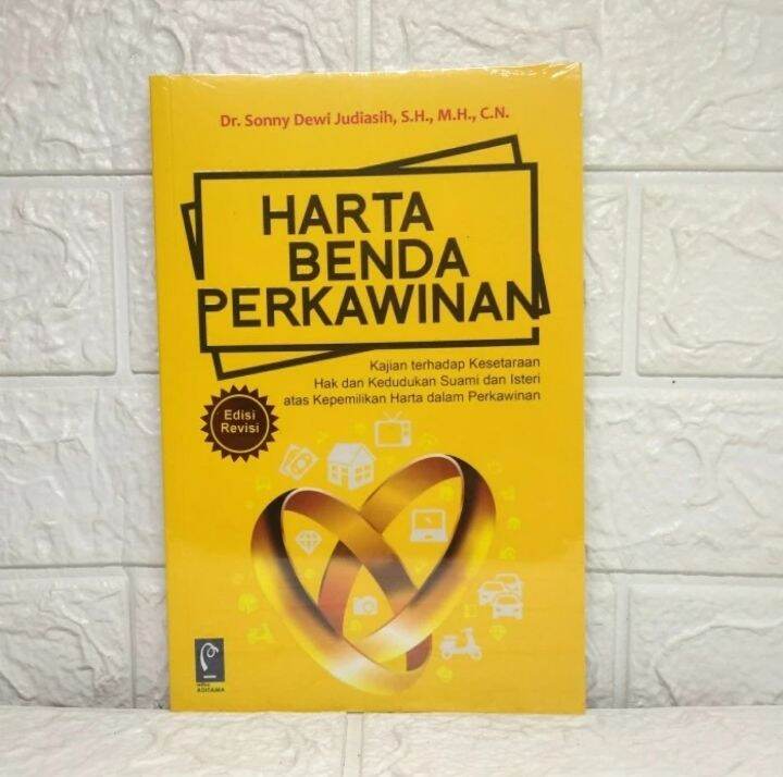 BUKU HARTA BENDA PERKAWINAN Kajian Terhadap Kesetaraan Hak Dan ...