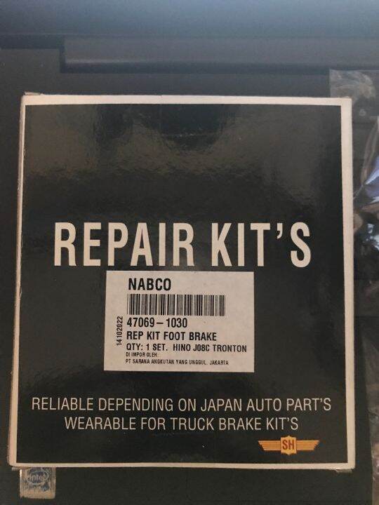 Repair kit Brake Valve Hino Lohan Lazada Indonesia