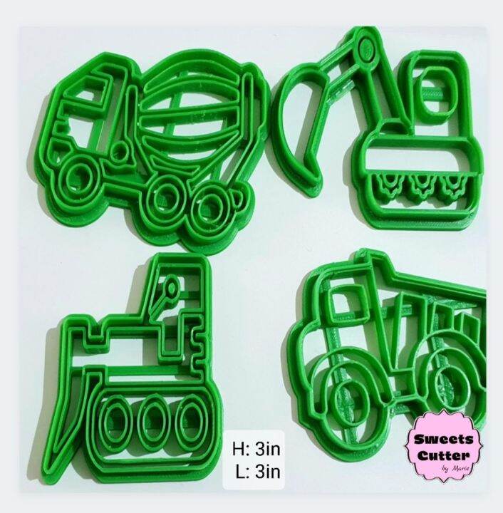 Construction Trucks Cookie Cutter Lazada PH