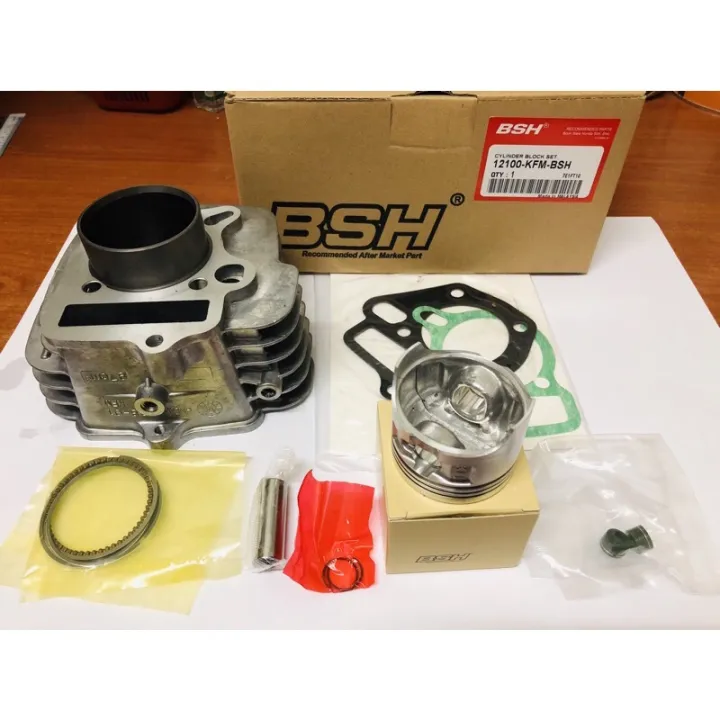HONDA EX5 DREAM/WAVE100/KRISS100/MR1 BLOCK SET BSH VALVE SEAL/PISTON