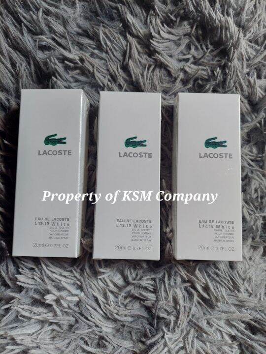 Tester Perfume 20ml, Scent is White for Men, Made in UK, Bought from Dubai Lazada PH