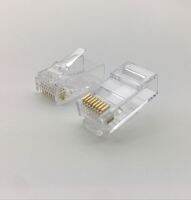 CAT6 RJ45 PLUG (ตัวผู้) / layer with pre-insert bar สีใส
(10ตัว/1ห่อ)