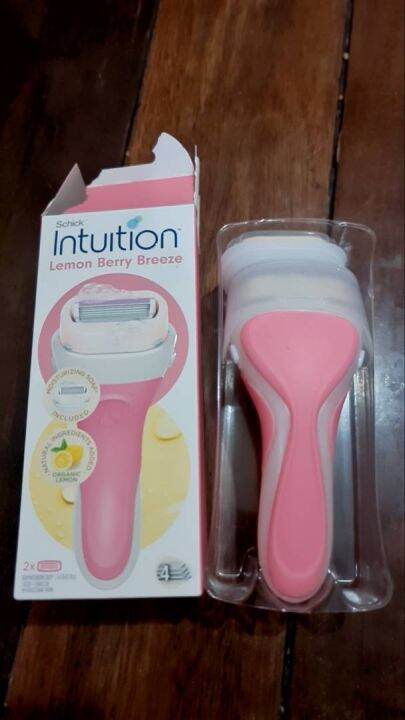 schick-intuition-ชิค-อินทูอิชั่น-ด้ามมีดโกน-ใบมีด2ชิ้น-สำหรับผู้หญิงโกนได้แนบสนิท